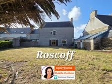 ROSCOFF : Maison familiale de 6 pièces - Jardin - Dépendances