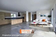 Cléder : Maison neuve plain pied de 5 pièces - 112m² - Terrain de 620m² 