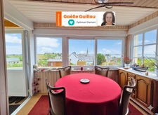 Ile de Batz : Maison pleine vue mer - Garage - Cave et Parcelle constructible