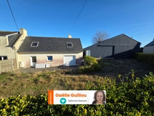 PLOUGOULM : Maison +  Extension + Hangar au calme à 2 pas de la mer - 1420m²