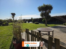 Ile de Batz : bien d'exception plain pied de 110m² - Accès et vue sur mer