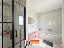 SANTEC : Maison contemporaine de 6 pièces + garage - 131m² - Vie de plain pied 