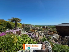Ile de Batz : Maison pleine vue mer - Garage - Cave et Parcelle constructible
