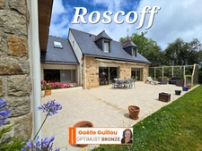 Exclusivité ROSCOFF : Maison bourgeoise de 194m² - 6 pièces - terrain de 2200m²
