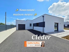 Cléder : Maison neuve plain pied de 5 pièces - 112m² - Terrain de 620m² 
