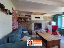 MORLAIX : Charmante maison en pierre de 3 chambres, jardin clos, vie de plain pied