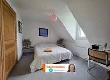 ILE DE BATZ : DOUBLE MAISON FAMILIALE de 190 m² VUE MER - 5 CHAMBRES - TERRAIN DE 990m²