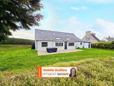 ROSCOFF : Perharidy maison 5 pièces - Vie de plain pied et accès plage - Jardin clos
