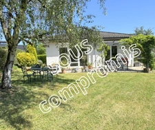 Belle maison de plain-pied 6 pièces sur terrain arboré de 760 m²