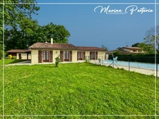 🏡 À vendre – Maison de plain-pied 160 m² avec piscine, garage et grand terrain – Castéra-Verduzan