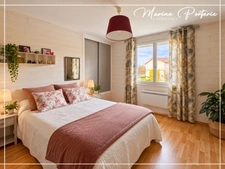 JÉGUN – 153 m² – 4 chambres – jardin – garage – de beaux volumes sur deux niveaux
