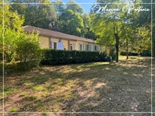Maison en pierre de plain-pied, au bord de la Baïse