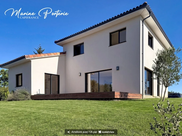 Maison récente – 151 m² – 4 chambres – Terrain 2 000 m² – Vue Pyrénées