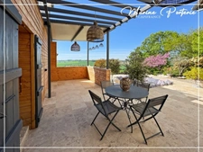 Maison en pierre rénovée – Vue Pyrénées – Terrasse & beaux volumes
