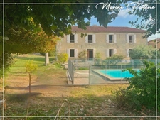 Dpt Gers (32), à vendre CASTERA VERDUZAN JEGUN maison P4 de 200 m² - Terrain de 4 319,00 m² 