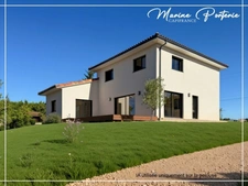 Maison récente – 151 m² – 4 chambres – Terrain 2 000 m² – Vue Pyrénées