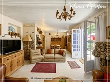Maison en pierre de plain-pied, au bord de la Baïse