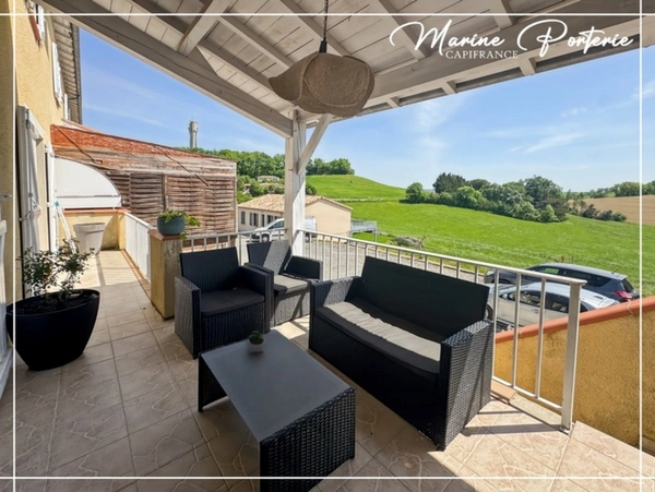 Maison 3 chambres avec garage et terrasse – Proche Auch