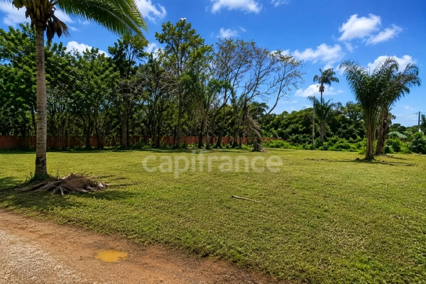 Terrain constructible de 1010 m² à vendre à Sainte Agathe - MACOURIA (973)