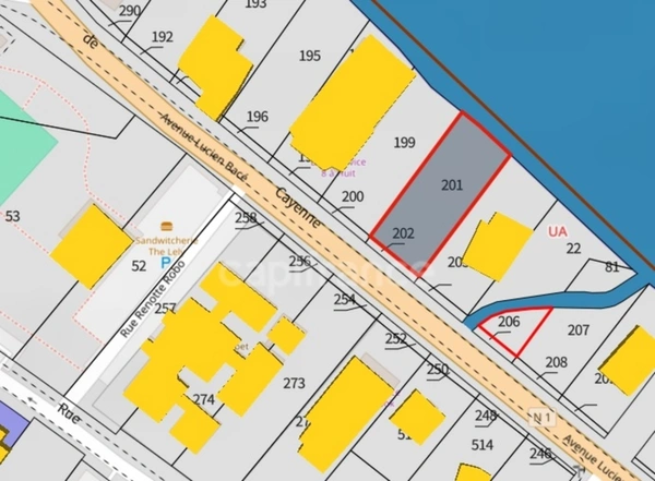 Terrain constructible de 1 001 m² au bourg de Tonate – Macouria