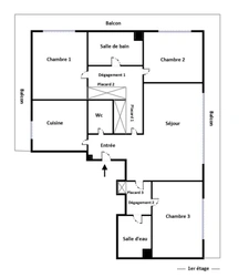 Appartement à vendre 4/5 pièces PARIS 16EME ARRONDISSEMENT (75)
