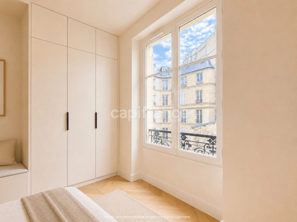 Paris 8e – Arc de Triomphe, Friedland | 2 pièces de 60 m², au charme haussmannien, lumineux et entièrement rénové