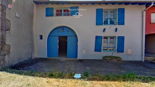 Maison à vendre : 40 gr grand’rue - Longchamp (88000) - 6 pièces, terrasse, jardin, garage, cave - Visite virtuelle sur demande 