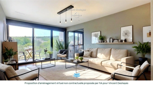 Résidence « Les Aiguillettes » – Appartement 4 pièces, balcons, loggias, cave - Visite virtuelle sur demande 
