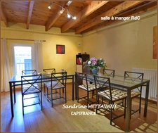 Maison de village, terrasses et cour privative à vendre 5 pièces SAINT THIBERY (34)