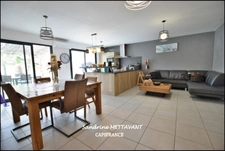 Villa contemporaine de plain pied, 6PC,  à vendre  SAINT THIBERY (34)