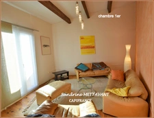 Maison de village, terrasses et cour privative à vendre 5 pièces SAINT THIBERY (34)