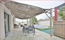 Villa contemporaine de plain pied, 6PC,  à vendre  SAINT THIBERY (34)