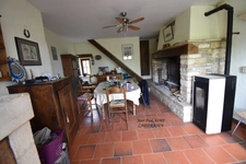 ISSIRAC (30) - Authentic Provençal Gard charm: stone house, garage, outbuildings and south-facing courtyard