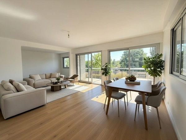Appartement en dernier étage à vendre 4 pièces ANDRESY (78) avec vue sur la Seine