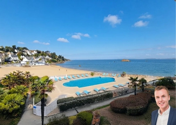 Dpt Finistère (29), à vendre à Tréboul, appartement T2 meublé de 29 m² habitable avec terrasse et parking souterrain