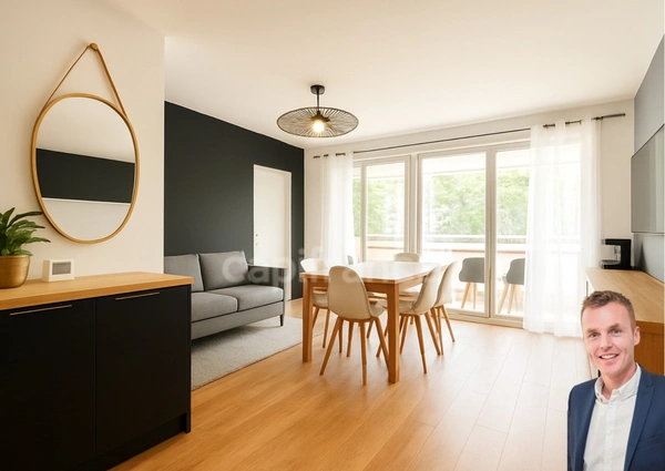 Finistère (29) – À vendre à Quimper Ouest : appartement T5 meublé en colocation de 91,07 m² habitables avec cave.
