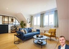 Finistère (29) – À vendre à Quimper hyper-centre, appartement T5 de 101 m² habitable - Parking privé - Cave.