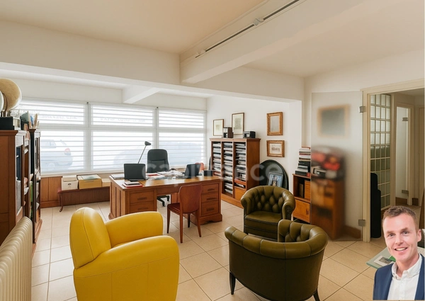 Dpt Finistère (29), à vendre QUIMPER quartier centre - Appartement T4 situé au rez-de-chaussée de 70 m² Habitable - Garage.