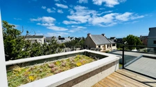 Dpt Finistère (29), à vendre CROZON centre - Appartement T3 de 74,40 m² habitable - Garage Terrasse vue Mer.