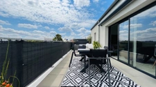 Dpt Finistère (29), à vendre QUIMPER Kerfeunteun appartement T3 situé au dernier étage de 59 m² habitable - Terrasse - Parking privé - Cave. 
