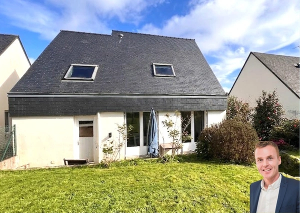QUIMPER (29) – Maison T4 à vendre – 88 m² habitable, 109 m² utile - Garage et terrain