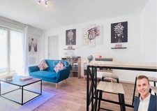   Dpt Finistère (29), à vendre QUIMPER appartement T3 de 78,40 m² habitable - Terrasse - Balcon - Cave.