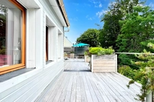 Dpt Finistère (29), à vendre QUIMPER du CORNIGUEL - Maison vue panoramique sur la rivière de l'Odet de type 6 de 240 m² habitable et 320 m² utile - Terrain 700 m² - Sous-sol intégrale 