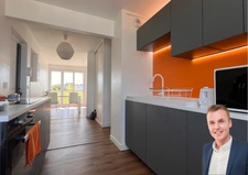 QUIMPER (29) — À VENDRE - Appartement T3 de 60,57 m² AU 6ᵉ et dernier — Balcon - Cave.