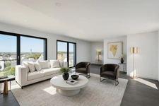 Département du Finistère (29) - À vendre : Crozon, centre-ville - Appartement penthouse T6 de 183 m² habitable avec vue panoramique sue la baie de Morgat - 4 terrasses - Garage.