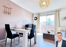 Finistère (29) – À vendre à Quimper, appartement T3 de 65 m² habitable, situé au dernier étage, avec balcon et cave.
