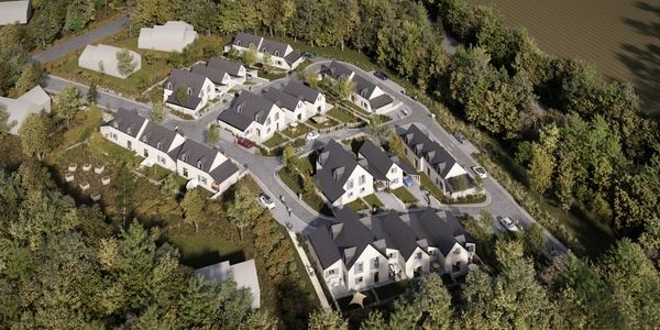 LOCRONAN (29) – Maison T4 à vendre 70 m² habitables – 90 m² utiles – Garage – Terrasse – Jardin.