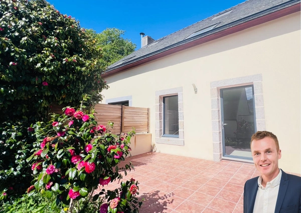 Dpt Finistère (29), à vendre QUIMPER maison / appartement  de 90 m² habitable - Terrasse - Parking 