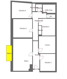 Appartement à vendre 5 pièces CANNES (06)