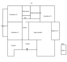 Appartement de standing de 122 m², 5 pièces, 3 chambres - Maisons Laffitte